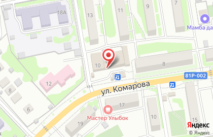 Парикмахерская Маргарита в Железнодорожном районе на карте
