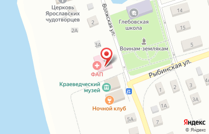 Глебовский центр общей врачебной практики на карте