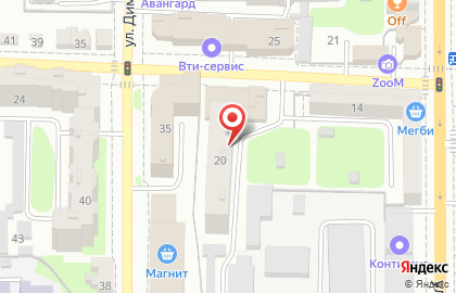 IT-компания Диполь в Центральном районе на карте