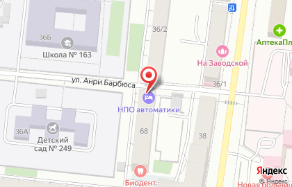 Гостиница Научно-производственное объединение автоматики им. академика Н.А. Семихатова на карте