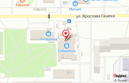 Павильон Бристоль экспресс в Ленинском районе на карте