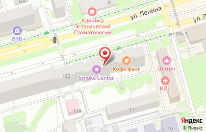 Терминал МТС-Банк на улице Ленина на карте