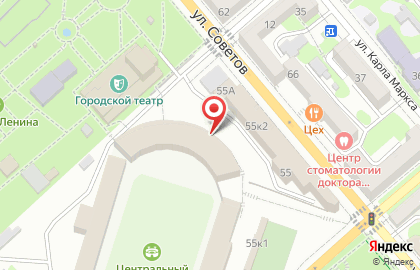 Управление по физической культуре и спорту Администрации г. Новороссийска на карте