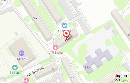 Салон красоты VIP style, салон красоты в Мичуринске на карте