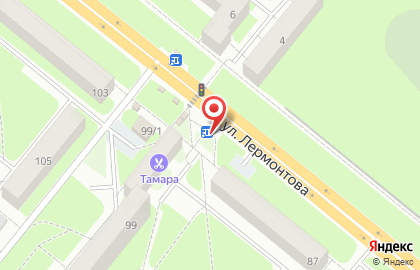 Хлебная лавка Хлебная лавка на улице Лермонтова на карте