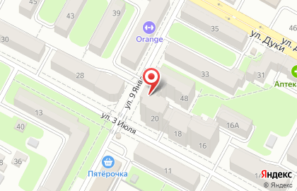 Торгово-установочная компания Настоящие окна в Советском районе на карте