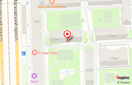 Детский сад №4, Московский район на карте