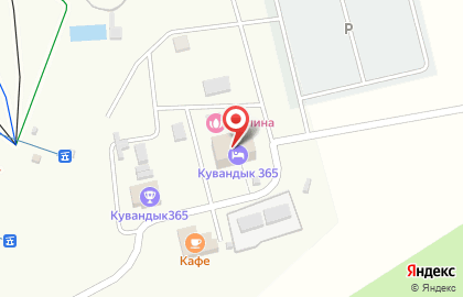 Гостиница Кувандык365 на карте