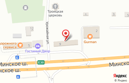 Лайма на Центральной улице на карте