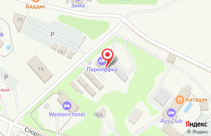 Гостинично-банный комплекс ПАРкoff`ка на карте