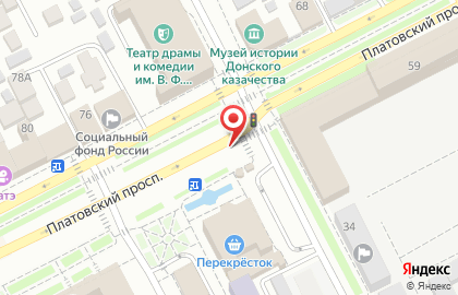 Кофейня Palermo в Ростове-на-Дону на карте