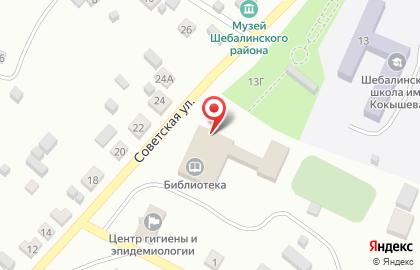 Шебалинский центр культуры на карте