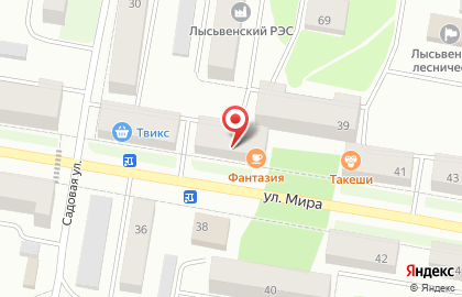 Продуктовый магазин КБ на карте