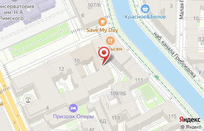 Партер на карте
