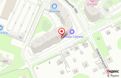 Супермаркет Пятёрочка в Великом Новгороде на карте