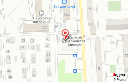 Храм Архангела Михаила в Дзержинском районе на карте