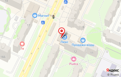 Магазин косметики и бытовой химии Магнит Косметик в Десногорске на карте