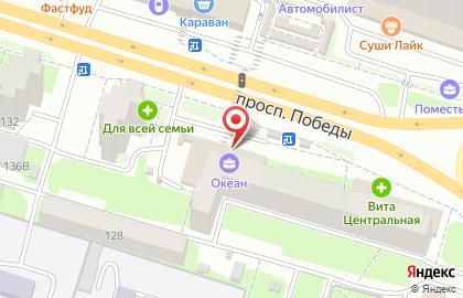 Пекарня Бублик в Октябрьском районе на карте