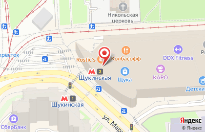 Банкомат Райффайзенбанк в Москве на карте
