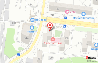 Магазин Живое пиво на Южно-Моравской улице на карте
