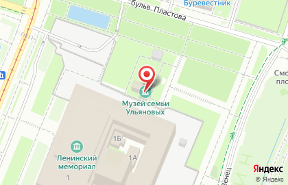 Квартира-музей В.И. Ленина на карте