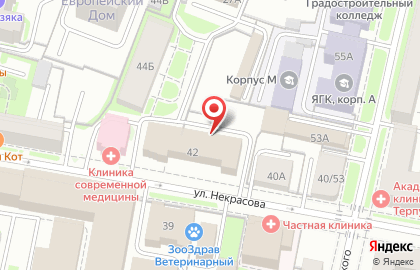 Экспертная компания АЛЬТЕЗА на улице Некрасова на карте