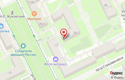 Управление ФСБ по г. Москва и Московской области на карте