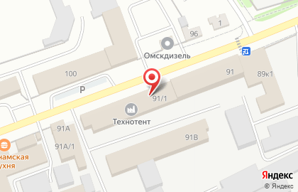 Торговая компания Техкомплект на Семиреченской улице на карте