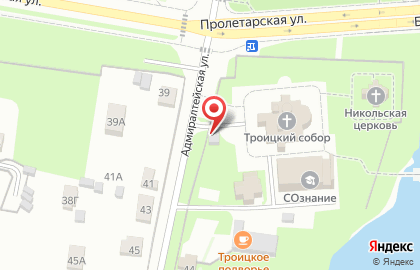 Киоск по продаже выпечки Свято-Троицкого прихода на карте