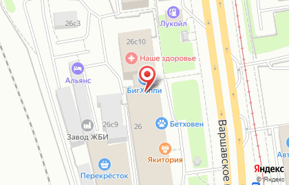 Торгово-производственная компания Mirex на Варшавском шоссе на карте