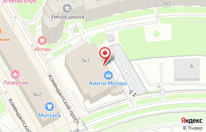 Выборжец, автопаркинг на карте