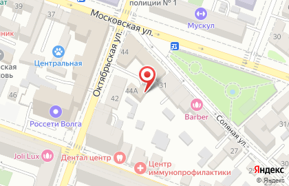 Школа робототехники RoboStart на Октябрьской улице на карте