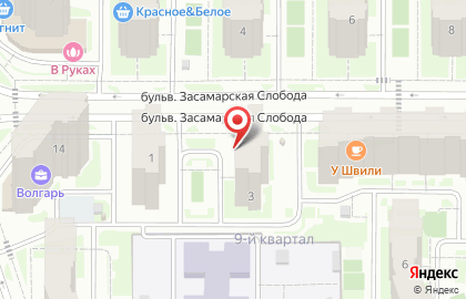 Магазин Океан в Куйбышевском районе на карте