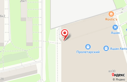 Ростелеком для дома на Пролетарском проспекте на карте