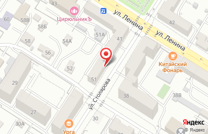 Продуктовый магазин Колосок в Центральном районе на карте