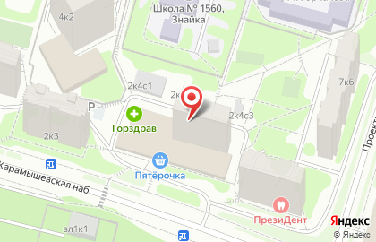 Дом быта на ул. Демьяна Бедного, 2 к4 на карте