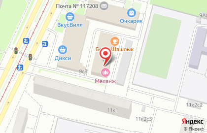 Алиан на Чертановской улице на карте