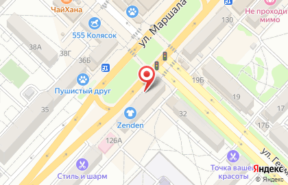 Волгоградский филиал Банкомат, Росгосстрахбанк в Краснооктябрьском районе на карте