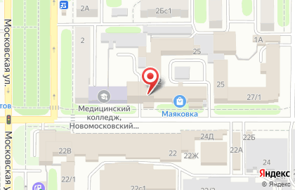Строительная компания СтройГарант на улице Маяковского на карте