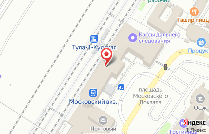 Банкомат АКБ МОСОБЛБАНК в Привокзальном районе на карте