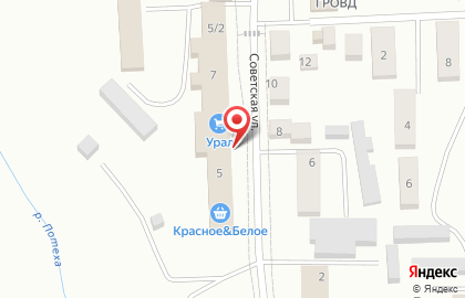 Магазин мебели МебельДом на Советской улице на карте