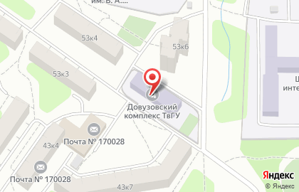 Общеобразовательный лицей Региональный довузовский комплекс на улице Орджоникидзе на карте