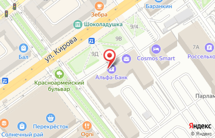 Альфа-Щит-Воронеж на карте