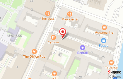 Сочи на Казанской улице на карте
