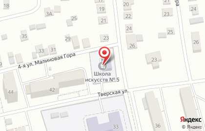 Детская школа искусств №5 в Ижевске на карте