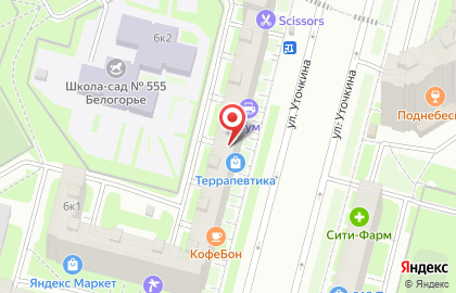 Магазин мясной продукции Индейкино подворье на Комендантском проспекте на карте