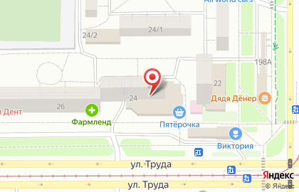 Магазин разливного пива Сто Пудов в Орджоникидзевском районе на карте