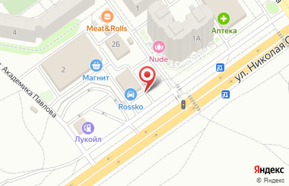 Магазин Светбери в Тракторозаводском районе на карте