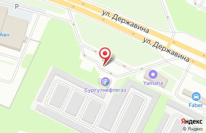 СургутНефтеГаз на Парковой улице на карте