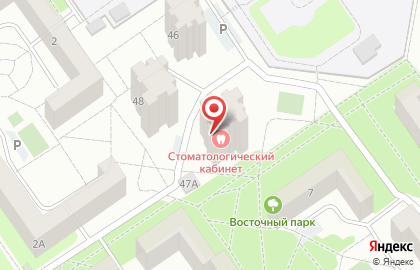 Центр Лазерной Медицины в микрорайоне Восточный на карте